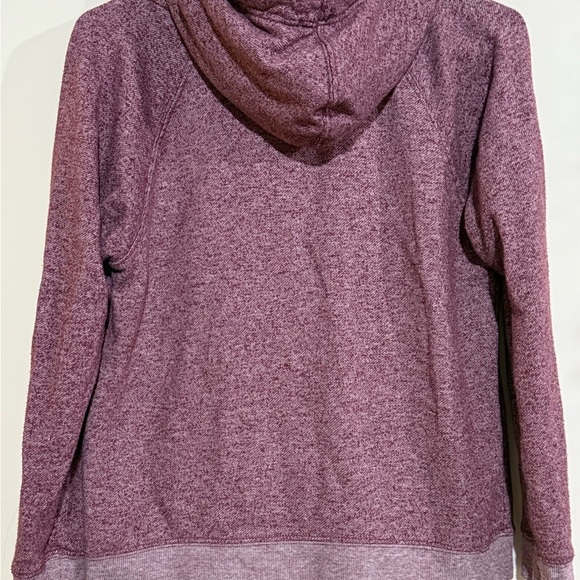 Garage Cozy Marled Knit Hoodie - Purple - Picture 3 of 4